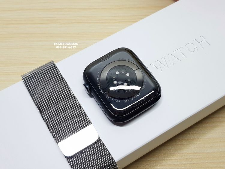 Apple Watch S8 45mm. Midnight Aluminum สาย Stainless Steel Milanese Loop (GPS+Cellular) สุดคุ้ม น่าใช้งาน รูปที่ 7