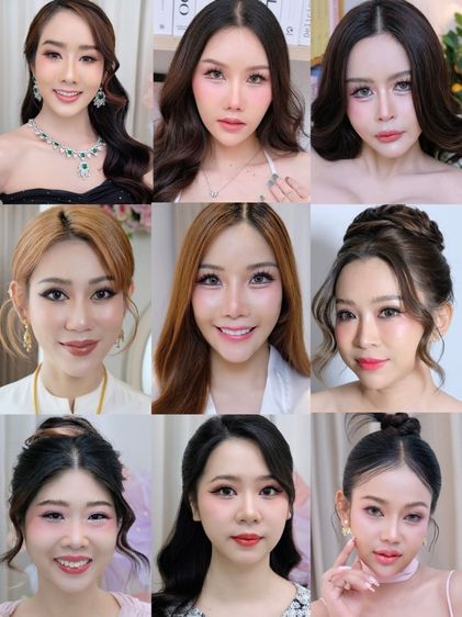 บริการแต่งหน้าทำผมเจ้าสาวรับปริญญาออกงานต่างๆแถว พระราม 2 บางขุนเทียนท่าข้ามบางมดเอกชัยดาวคะนองวงเวียนใหญ่ฝั่งธน 095-939-6324 พอลล่า รูปที่ 18