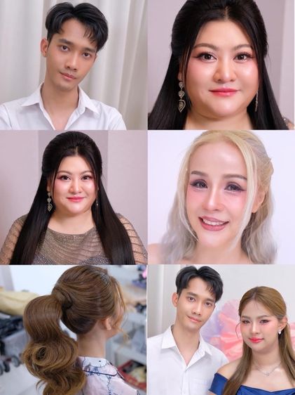 บริการแต่งหน้าทำผมเจ้าสาวรับปริญญาออกงานต่างๆแถว พระราม 2 บางขุนเทียนท่าข้ามบางมดเอกชัยดาวคะนองวงเวียนใหญ่ฝั่งธน 095-939-6324 พอลล่า รูปที่ 9