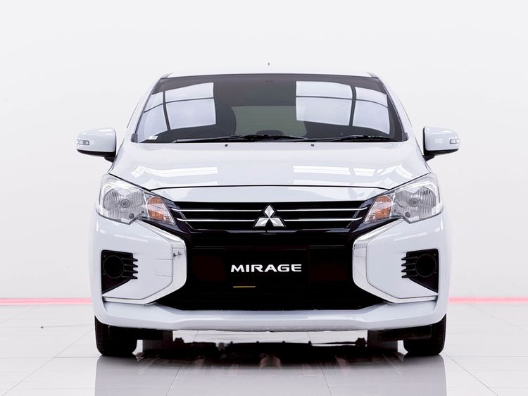 Mitsubishi Mirage 2020 1.2 GLX Sedan เบนซิน ไม่ติดแก๊ส เกียร์อัตโนมัติ ขาว รูปที่ 3