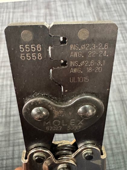 คีมย้ำหางปลา Molex (USA) รูปที่ 3