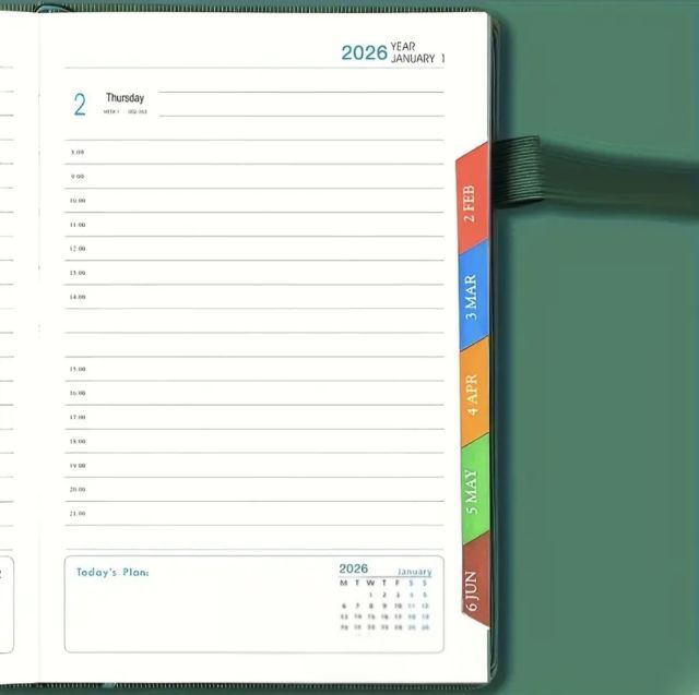 สมุด Planner 2026 Colorful Collection by B'Choices TH รูปที่ 7