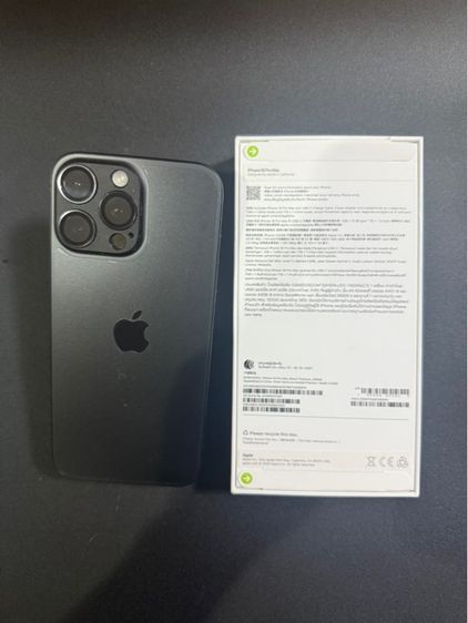 iPhone 16 Pro Max 256 GB สีดำไทเทเนียมท Black Titanium รูปที่ 2
