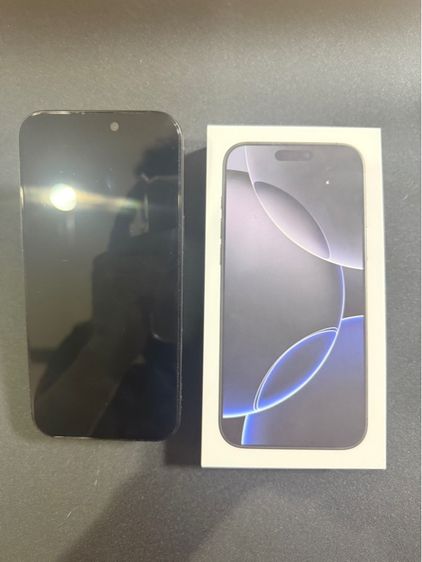 iPhone 16 Pro Max 256 GB สีดำไทเทเนียมท Black Titanium