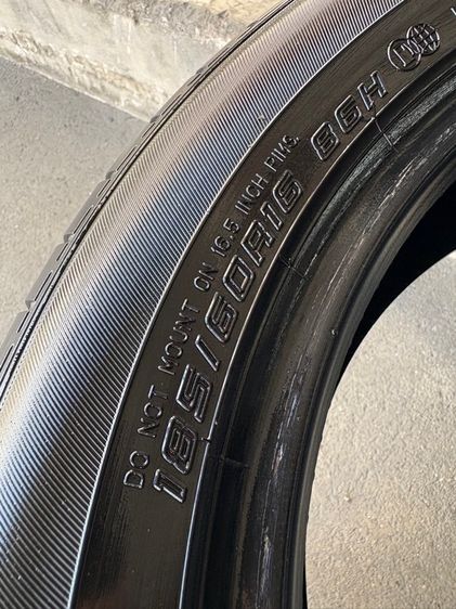 ยางDUNLOP185-60-16 ปี24 ปีแท้  ใส่แทน 185-55-16 ได้เลยจ้า รูปที่ 8