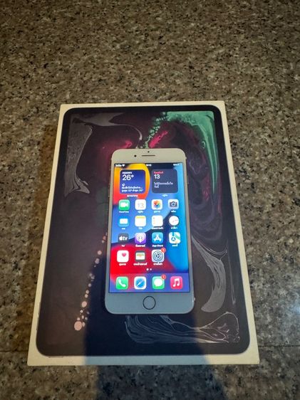 iPhone 32 GB ขายถูกๆไอโฟน7PlusสีRose Gold 32กิ๊กสูนTrueไร้รอยตกแบต100หายากมากสภาพนี้ใช้งานดีถูกมากกก