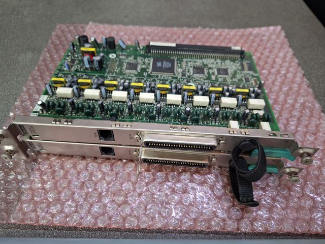 ขายแผงขยายสายในแบบไฮบริด  8สายใน(KX-TDA0170)สำหรับตู้สาขาโทศัพท์ PANASONIC รุ่น KX-TDA100 200 600 มือสองสภาพสวย พร้อมรับประกัน รูปที่ 5