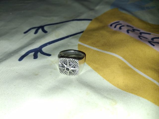 ขายแหวนเข็มทิศตอกโค๊ต 925 รูปที่ 10