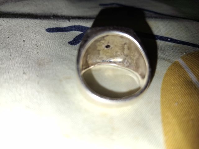 ขายแหวนเข็มทิศตอกโค๊ต 925 รูปที่ 13