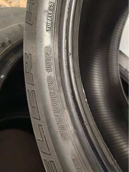 ยางบริดสโตน 265 50 20 ราคา 1,200 4เส้น รูปที่ 4