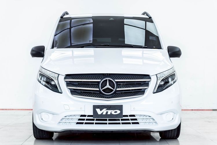 Mercedes-Benz V-Class 2016 Vito Utility-car ดีเซล ไม่ติดแก๊ส เกียร์อัตโนมัติ ขาว รูปที่ 4