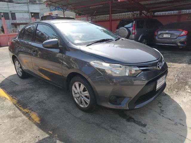 Toyota Vios 2014 1.5 E Sedan เบนซิน ไม่ติดแก๊ส เกียร์อัตโนมัติ เทา รูปที่ 2