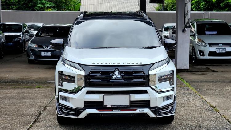 Mitsubishi Xpander 2024 1.5 Cross Utility-car เบนซิน ไม่ติดแก๊ส เกียร์อัตโนมัติ ขาว รูปที่ 2