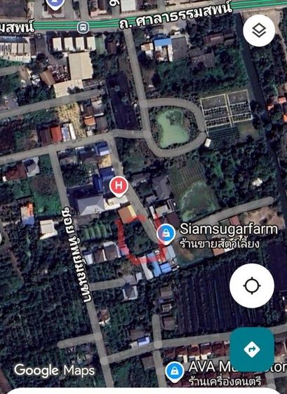 ขายที่ดินซอยผู้กองอาลักษณ์  ศาลาธรรมสพน์ ทวีวัฒนา