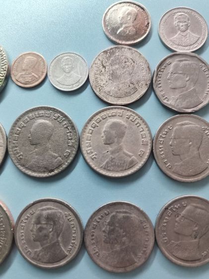 เหรียญไทยโบราณร 5 ร 9 เหรียญ1.บ5.บ 5 ส.ต..รศ25 สต 50 สต  เก่าเก็บทั้งหมด69เหรียญ รูปที่ 14