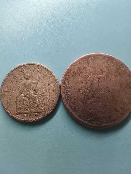 เหรียญไทยโบราณร 5 ร 9 เหรียญ1.บ5.บ 5 ส.ต..รศ25 สต 50 สต  เก่าเก็บทั้งหมด69เหรียญ รูปที่ 6