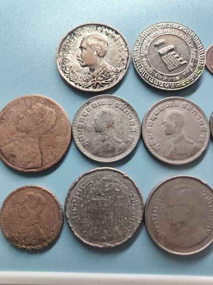 เหรียญไทยโบราณร 5 ร 9 เหรียญ1.บ5.บ 5 ส.ต..รศ25 สต 50 สต  เก่าเก็บทั้งหมด69เหรียญ รูปที่ 11