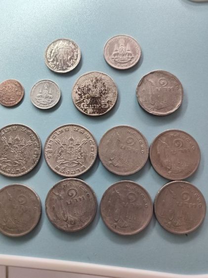 เหรียญไทยโบราณร 5 ร 9 เหรียญ1.บ5.บ 5 ส.ต..รศ25 สต 50 สต  เก่าเก็บทั้งหมด69เหรียญ รูปที่ 15