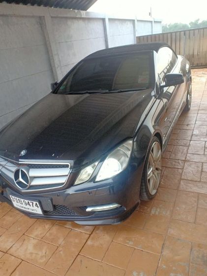 Mercedes-Benz E-Class 2012 E200 CGI Sedan เบนซิน ไม่ติดแก๊ส เกียร์อัตโนมัติ ดำ รูปที่ 3