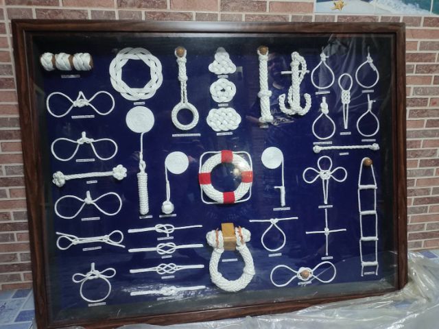 กรอบเงิ่อนเชือก Rope knot รูปที่ 6