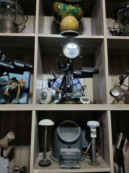 เข็มทิศเดินเรือ sextant แบบกล้องดูทิศดาว  รูปที่ 8