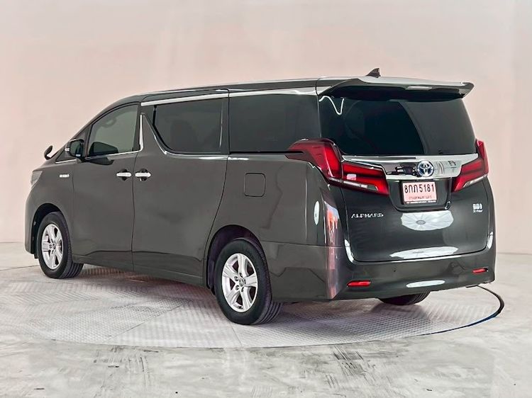 Toyota Alphard 2018 2.5 HV 4WD Utility-car ไฮบริด ไม่ติดแก๊ส เกียร์อัตโนมัติ ดำ รูปที่ 4