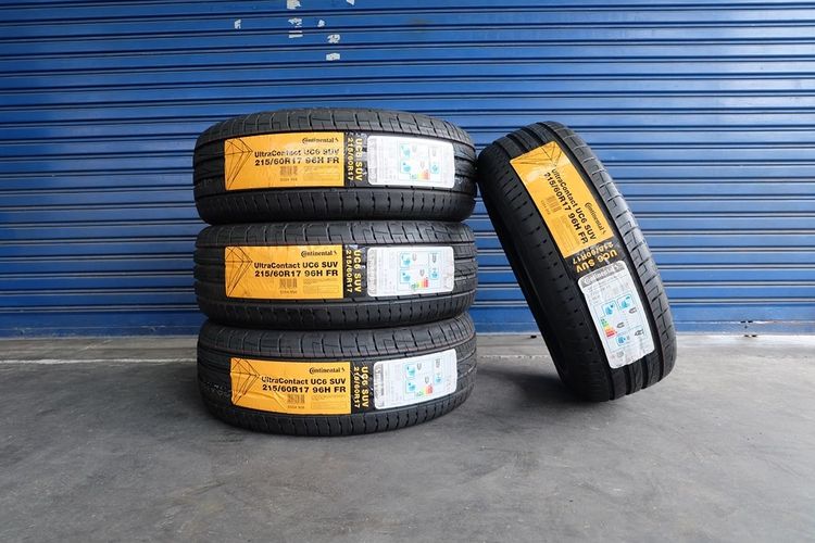 🌻 ยางใหม่ Continental รุ่น UltraContact 6 SUV ขนาด 215 60R17 ปี25