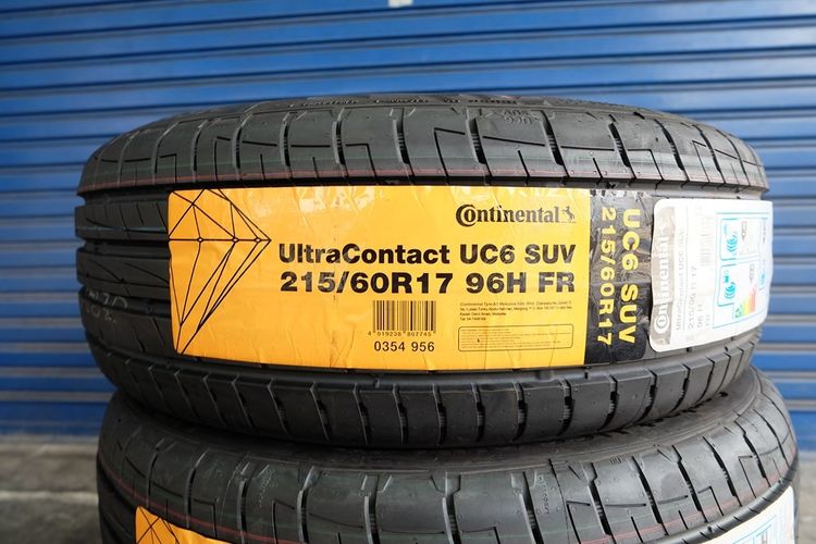 🌻 ยางใหม่ Continental รุ่น UltraContact 6 SUV ขนาด 215 60R17 ปี25 รูปที่ 2