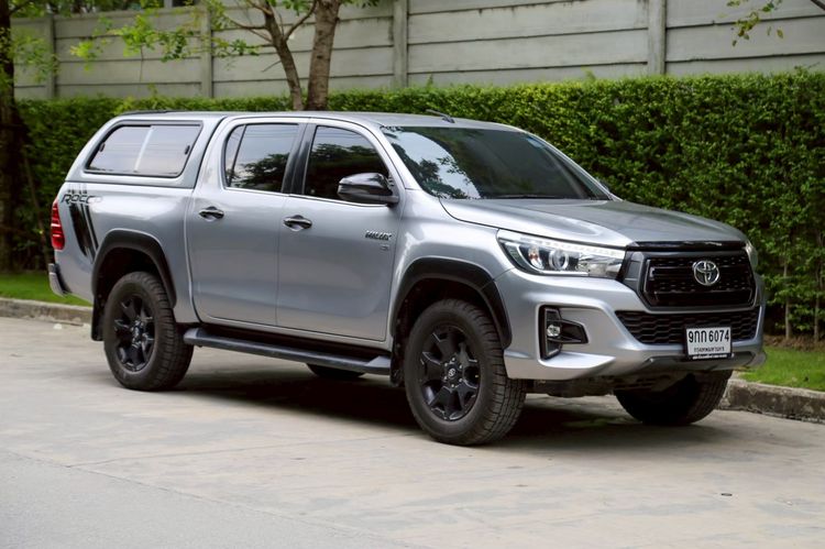 Toyota Hilux Revo 2019 2.8 Prerunner G Pickup ดีเซล ไม่ติดแก๊ส เกียร์อัตโนมัติ เทา รูปที่ 2