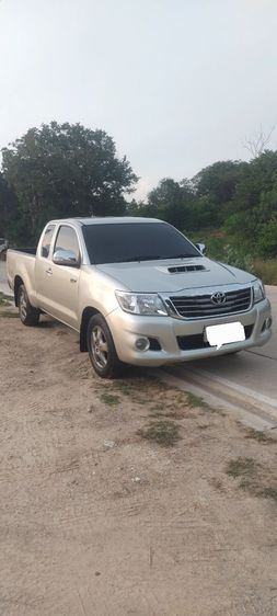 รถ Toyota Hilux Vigo Champ Smart Cab 2.5 G VNT สี บรอนซ์เงิน