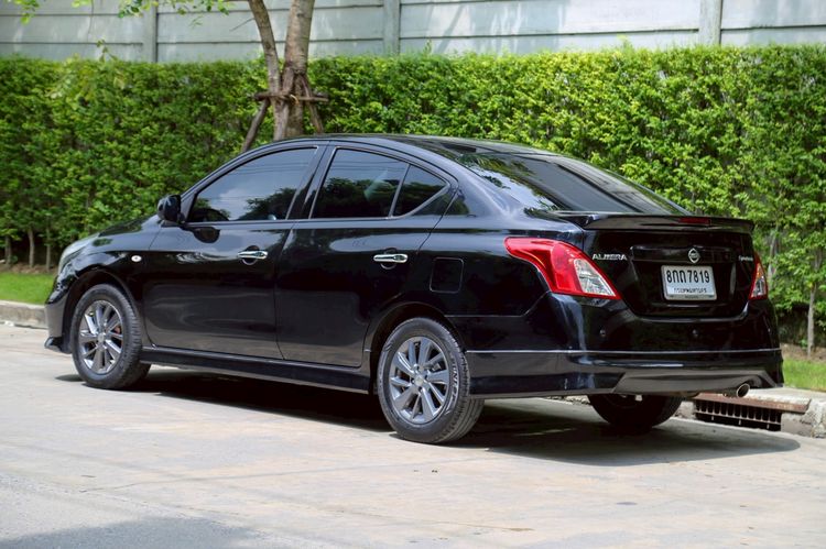Nissan Almera 2019 1.2 E Sportech Sedan เบนซิน ไม่ติดแก๊ส เกียร์อัตโนมัติ ดำ รูปที่ 3