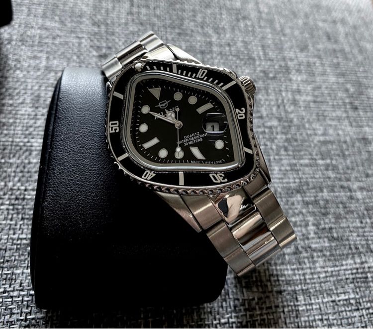 ❌ขายแล้ว❌ Luxury Watch นาฬิกาทรงพิเศษ สายสแตนเลส รูปที่ 7