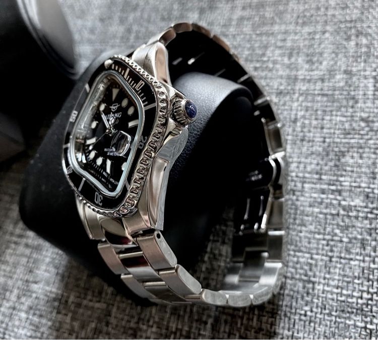 ❌ขายแล้ว❌ Luxury Watch นาฬิกาทรงพิเศษ สายสแตนเลส รูปที่ 8