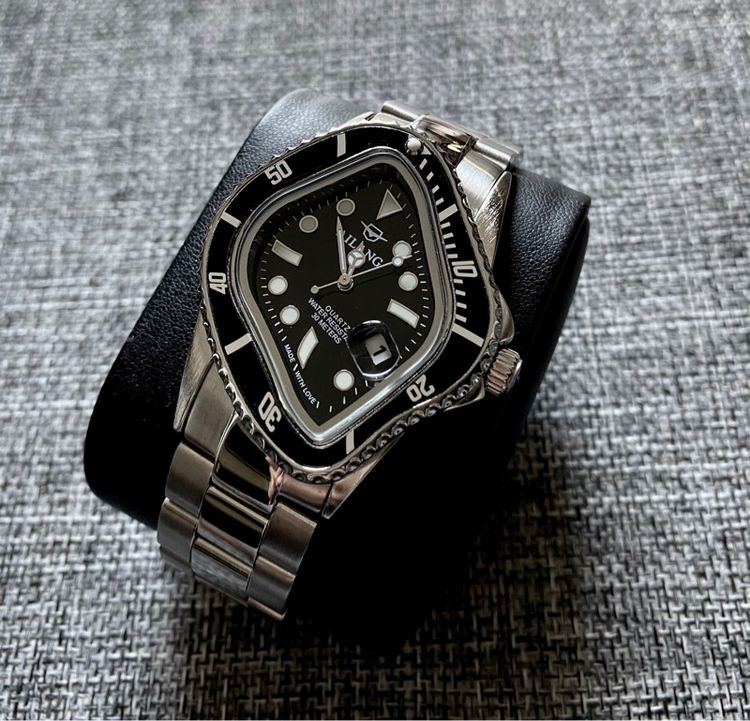 ❌ขายแล้ว❌ Luxury Watch นาฬิกาทรงพิเศษ สายสแตนเลส รูปที่ 5