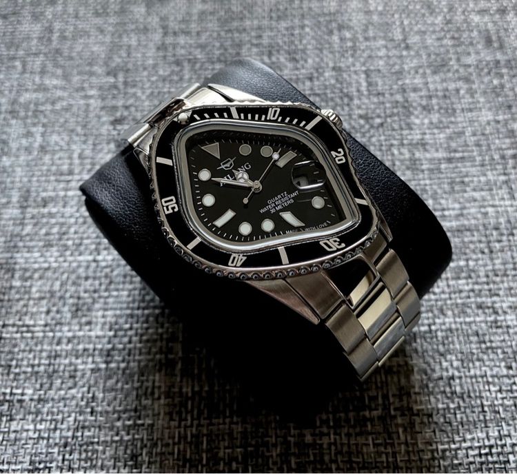 ❌ขายแล้ว❌ Luxury Watch นาฬิกาทรงพิเศษ สายสแตนเลส รูปที่ 6