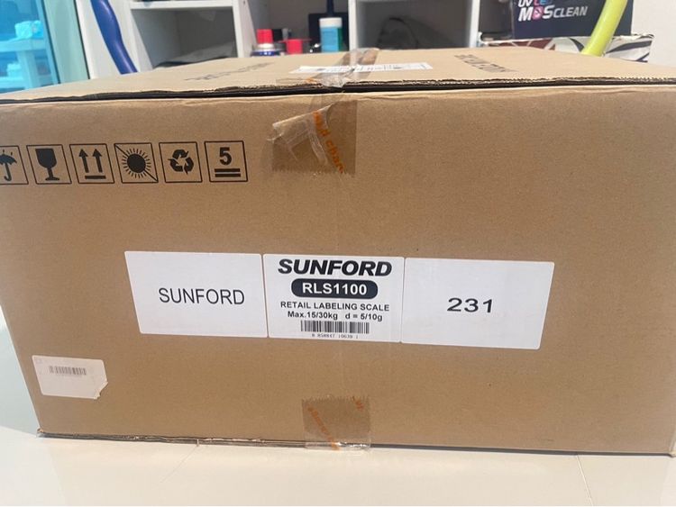 เครื่องชั่งน้ำหนัก พิมพ์ฉลากสินค้า SUNFORD RLS1100 รูปที่ 6