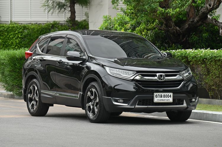 Honda CR-V 2017 2.4 EL 4WD Utility-car เบนซิน ไม่ติดแก๊ส เกียร์อัตโนมัติ ดำ รูปที่ 2