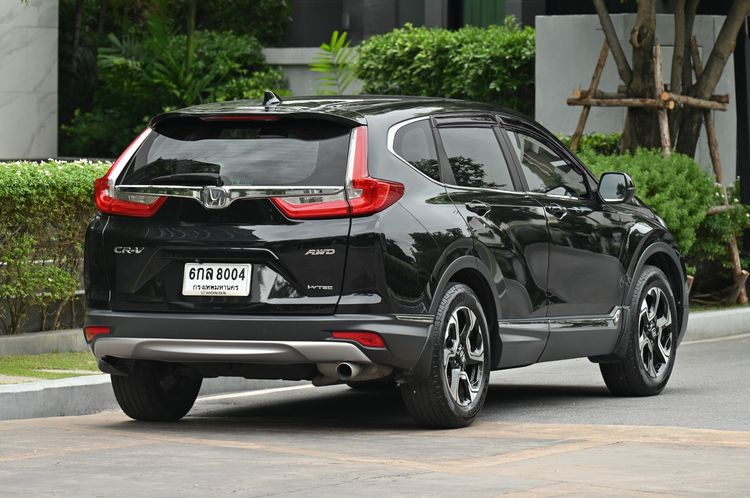 Honda CR-V 2017 2.4 EL 4WD Utility-car เบนซิน ไม่ติดแก๊ส เกียร์อัตโนมัติ ดำ รูปที่ 4