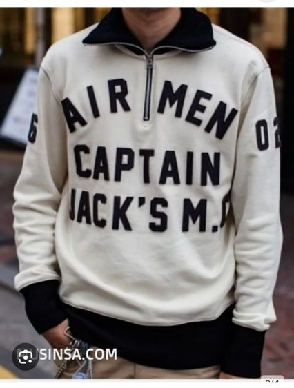 แจ็คเก็ตนักบิน D.V. LOT400🛩️🧥สุดเท่ รูปที่ 16