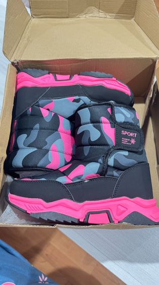 หญิง อื่นๆ อื่นๆ อื่นๆ มือ 1 รองเท้าบูทหิมะกันน้ำกันลื่น ซับขน