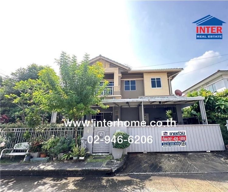 บ้านเดี่ยว 2 ชั้น 60 ตร.ว. หมู่บ้านสราญสิริ รามอินทรา1 เฟส2 ถนนปัญญารามอินทรา ถนนคู้บอน เขตคลองสามวา กรุงเทพมหานคร รูปที่ 2