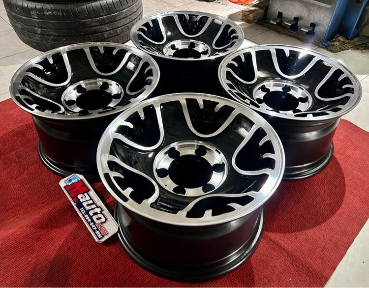 ล้อออฟโรดสายลุย ขอบ15 6รู139 เยรมัน ลดล้างสต๊อกส่งท้ายปี รูปที่ 7