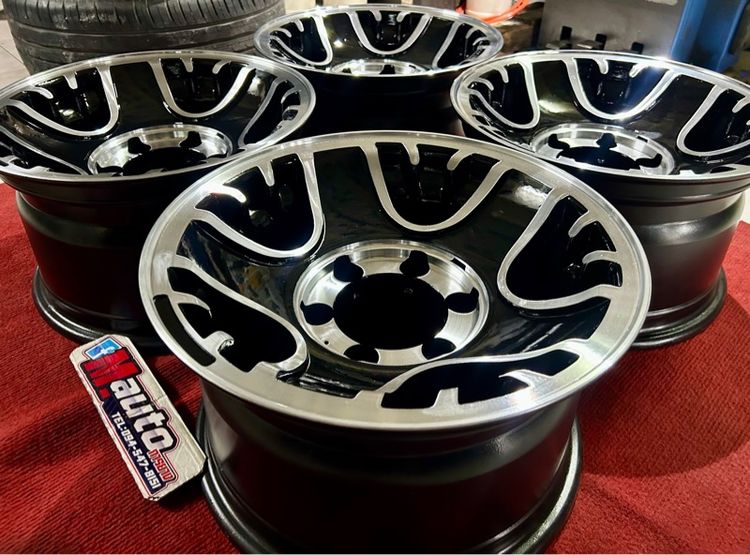 ล้อออฟโรดสายลุย ขอบ15 6รู139 เยรมัน ลดล้างสต๊อกส่งท้ายปี รูปที่ 6