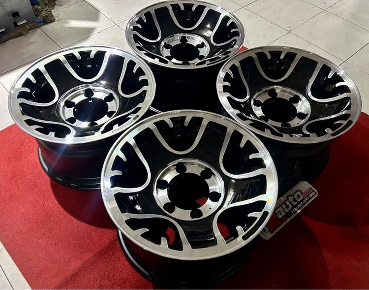 ล้อออฟโรดสายลุย ขอบ15 6รู139 เยรมัน ลดล้างสต๊อกส่งท้ายปี รูปที่ 8