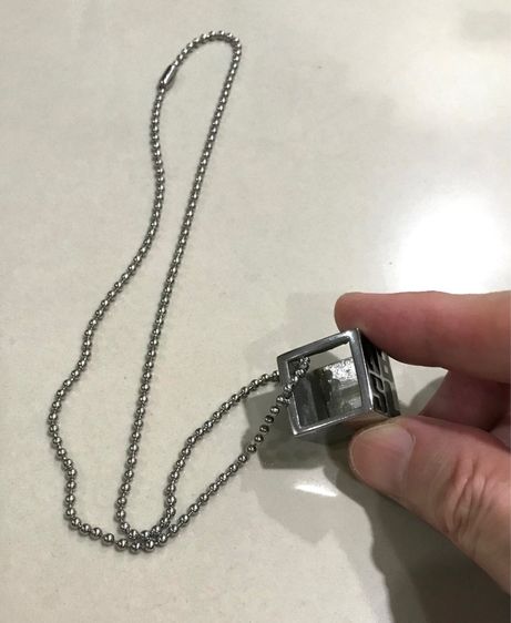 สร้อยคอแนวๆ สแตนเลส มือสอง สภาพดีมาก รูปที่ 6