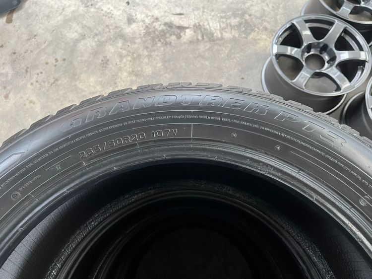 ✨ยางมือสอง✨265-50-20 Dunlop ปลายปี 19(8เส้น)💓ดอกยางสวย หนาปึกทุกเส้น รูปที่ 4