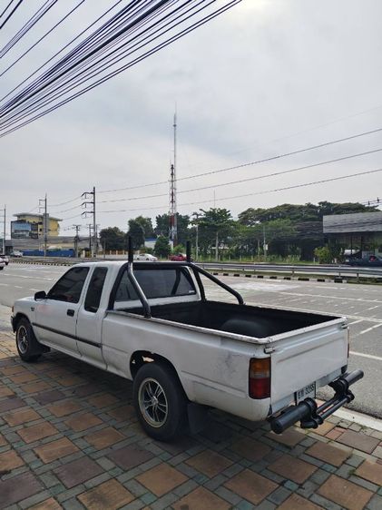 Toyota Hilux Mighty-X 1991 2.4 Pickup ดีเซล ไม่ติดแก๊ส เกียร์ธรรมดา ขาว