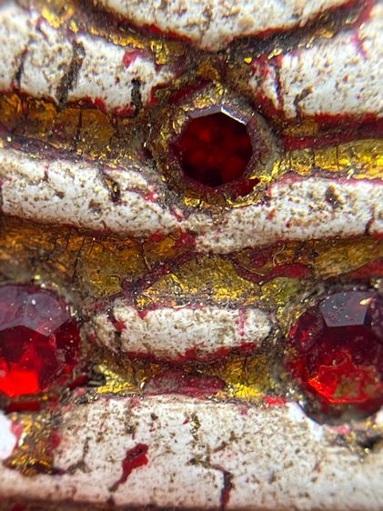 พระสมเด็จวังหน้าประดับพลอย ลงทอง หลัง จปร (054) รูปที่ 6