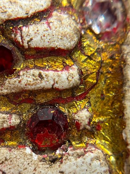 พระสมเด็จวังหน้าประดับพลอย ลงทอง หลัง จปร (054) รูปที่ 13