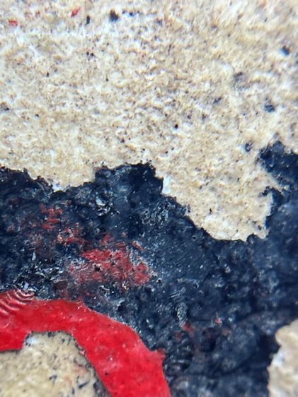 พระสมเด็จวัดระฆังพิมพ์ใหญ่ ลงรักสองสี เนื้อเก่าสวย(055) รูปที่ 16